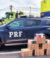 PRF apreende mercadoria nacional transportada sem nota fiscal em Jangada-MT