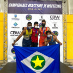 hauahuahauhauhauahhauhauahuahuahauhuMato Grosso conquista seis medalhas no Brasileiro de Wrestling