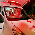 hauahuahauhauhauahhauhauahuahuahauhuEm comemoração ao aniversário de Colíder, deputada Janaina entrega ambulância para o município