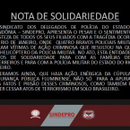 hauahuahauhauhauahhauhauahuahuahauhuNota! Sindicato dos Delegados de Rondônia, apresenta nota de solidariedade  aos quartos Policiais morto no Rio de Janeiro