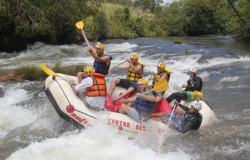 Jaciara "a capital da aventura" celebrará 61 anos com Campeonato de Rafting Amador