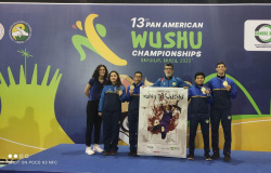 Atletas cuiabanos de projeto social são campeões das américas de Kung Fu Wushu