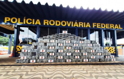 PRF em Rondonópolis apreende meia tonelada de cocaína
