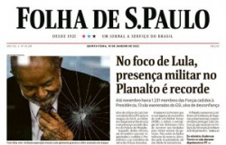 Fotomontagem na capa da Folha é um atentado ao jornalismo