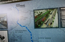 Governo paulista prevê entrega do BRT-ABC para 2023