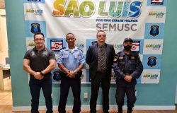 Subcomandante da GM visita base da guarda em São Luís
