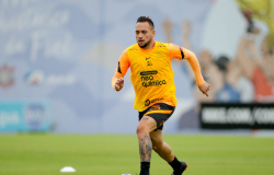 Timão faz treino de posse de bola e tático de olho na estreia da CONMEBOL Libertadores