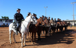 Cavalaria da Polícia Militar forma 19 alunos no curso de Policiamento Montado