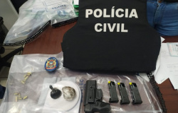 Polícia Civil cumpre 42 mandados contra grupo envolvido com tráfico de drogas e comércio de armas no noroeste de MT