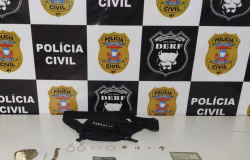Em ações distintas Polícia Civil desarticula ponto de venda de droga e prende suspeito em flagrante
