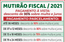 Contribuintes ganham mais tempo para entrar 2022 sem pendências com o Fisco Municipal