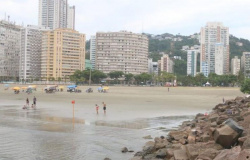 Começa a valer em Santos lei que permite cachorros na praia