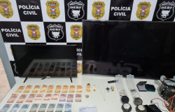 Polícia Civil prende três envolvidos em crimes de receptação e tráfico de drogas em Rondonópolis