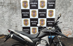 Polícia Civil recupera motocicleta empenhorada por usuário em boca de fumo em Rondonópolis