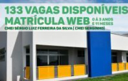 Prefeitura de Cuiabá disponibiliza vagas para o novo Centro Municipal de Educação Infantil