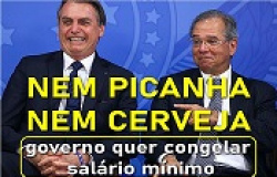 Bolsonaro quer congelar salário mínimo e aposentadorias se for reeleito, diz Guedes