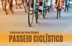 ANIVERSÁRIO DE NOVA OLÍMPIA - Passeio Ciclístico e Zumba Verde e Amarela