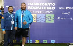 Altaflorestense Sandro João é bronze no Campeonato Brasileiro Caixa de Atletismo Paralímpico.
