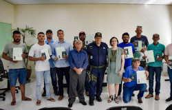 Marinha entrega certificados e carteiras de Aquaviários em Alta Floresta