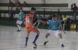 ETAPA ESTADUAL - Futsal masculino e feminino movimentam Lucas do Rio Verde