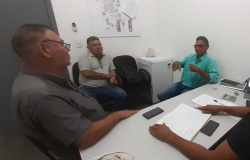 Vereador Claudinei proporciona reencontro de vereador de Nova Monte Verde com o ex-deputado federal Rogério Silva
