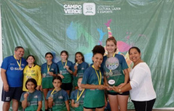 Handebol feminino de Sorriso é campeão estadual na categoria Mirim