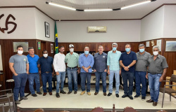 Presidente da Câmara de Vereadores de Alta Floresta participa de reunião com produtores sobre o asfaltamento da MT-010