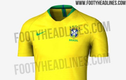 Site vaza suposta camisa que a seleção brasileira usará na Copa do Mundo; veja