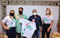 Câmara adere a campanha Vacina Solidária e entrega mais de 100 cestas básicas