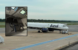 Pane em avião da Azul causa pânico e deixa passageiros feridos; vídeo