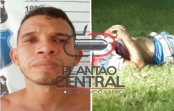 Ex presidiário é executado a tiros de pistola enquanto vendia droga em campo de futebol