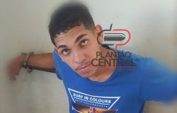 Guarnições de Rádio Patrulha prendem homem suspeito de matar um e balear outro, no início da tarde em Ji-Paraná