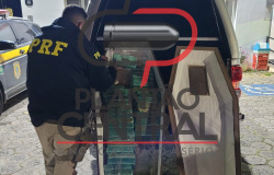 Veja vídeo! Polícia Rodoviária Federal apreende 50 kg de droga dentro de caixão no lugar do defunto
