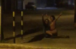 Vídeo! Internautas flagram duas pessoas fazendo sexo na madrugada desta segunda feira em Ji-Paraná.