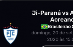 Acompanhe ao vivo Ji-Paraná FC x Atlético  Acreano