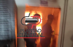 Urgente! Corpo de Bombeiros  evita que fogo se alastre em princípio de incêndio em frigorífico em Ji-Paraná
