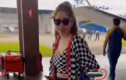 Veja vídeo instantes antes da cantora Marília Mendonça embarcar no avião em Goiânia