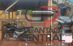 Guarnição de Rádio Patrulha recupera motocicleta furtada  horas após o furto e apreende dois adolescentes