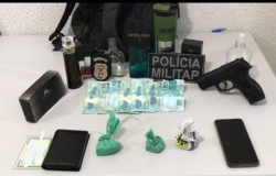 Policiais prendem quadrilha e chefe do tráfico de drogas em Marcelândia