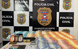 Polícia Civil cumpre mandados em operação de combate ao tráfico em Guarantã do Norte