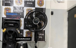 Polícia Civil de Alta Floresta recupera produtos de furto de uma loja de departamento