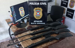 Polícia Civil identifica suspeitos e esclarece furto qualificado em comércio de caça e pesca em Apiacás