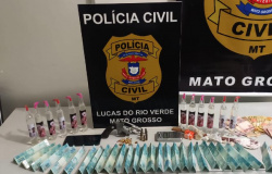 Traficante que gerenciava pontos de drogas é preso com R$ 3,8 mil em Lucas do Rio Verde