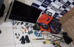 Após denúncia: Força Tática prende suspeito e recupera objetos furtados em Alta Floresta