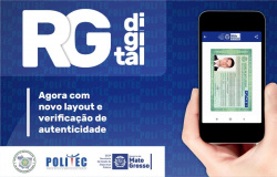 Politec lança novo layout do RG digital com verificação de autenticidade