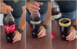 Coca-Cola com fundo falso levava celulares para presídio feminino