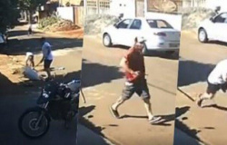 Vídeo: Homem é baleado por vizinho e fica com bala alojada na cabeça
