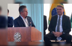 COMPROMISSO ELEITORAL: Mendes 'sela' união com Bolsonaro em visita a Brasília