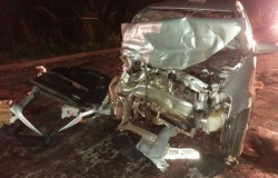 Acidente mata 4 adultos e 1 criança na  MT-010, estrada que liga Cuiabá ao Distrito da Guia