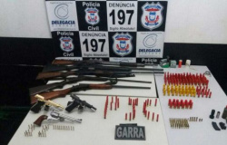 Mais de 300 munições são apreendidas em Matupá